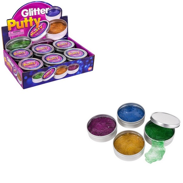 TR78670 Glitter PUTTY In Tin Box